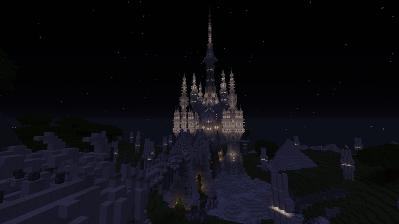 Illustration for article titled Spectacular Builds From Minecraft's "Floating Island" Contest